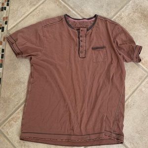 2 Henley shirts for 12 dollars